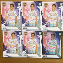2024 PARKSIDE KENNEDY WASLEY 6 CARD ROOKIE LOT 