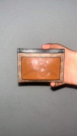 slim coach id wallet