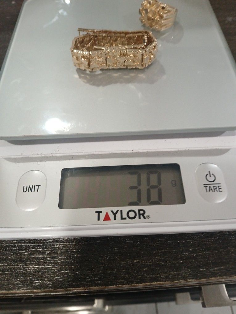 Nugget Ring And Bracelet