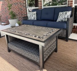 Patio Couch And Table