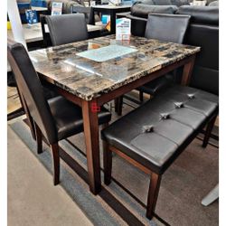 5 Piece  Dining Table Set 