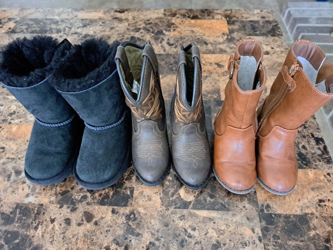 UGG & Cowgirl Boots for Infant Size 7