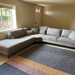 Dania Hugo Left Sectional Couch