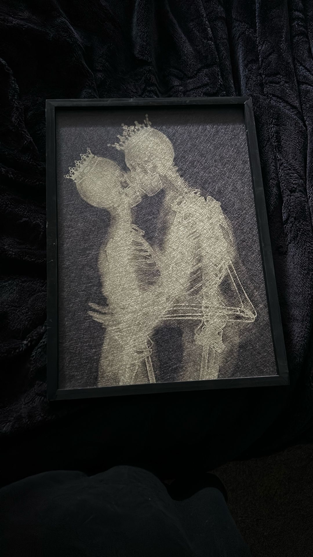 Goth Skeleton Lovers Art