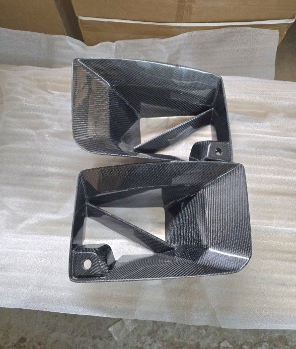 FOR 23-25 BMW G87 M2 MP Style Front Bumper Air Duct Inlet air Vent real dry carbon