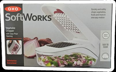 Oxo software vegetable chopper, OBO
