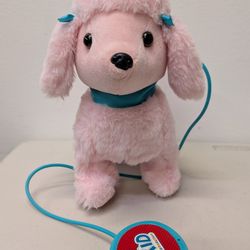 Walking Pink Poodle Toy