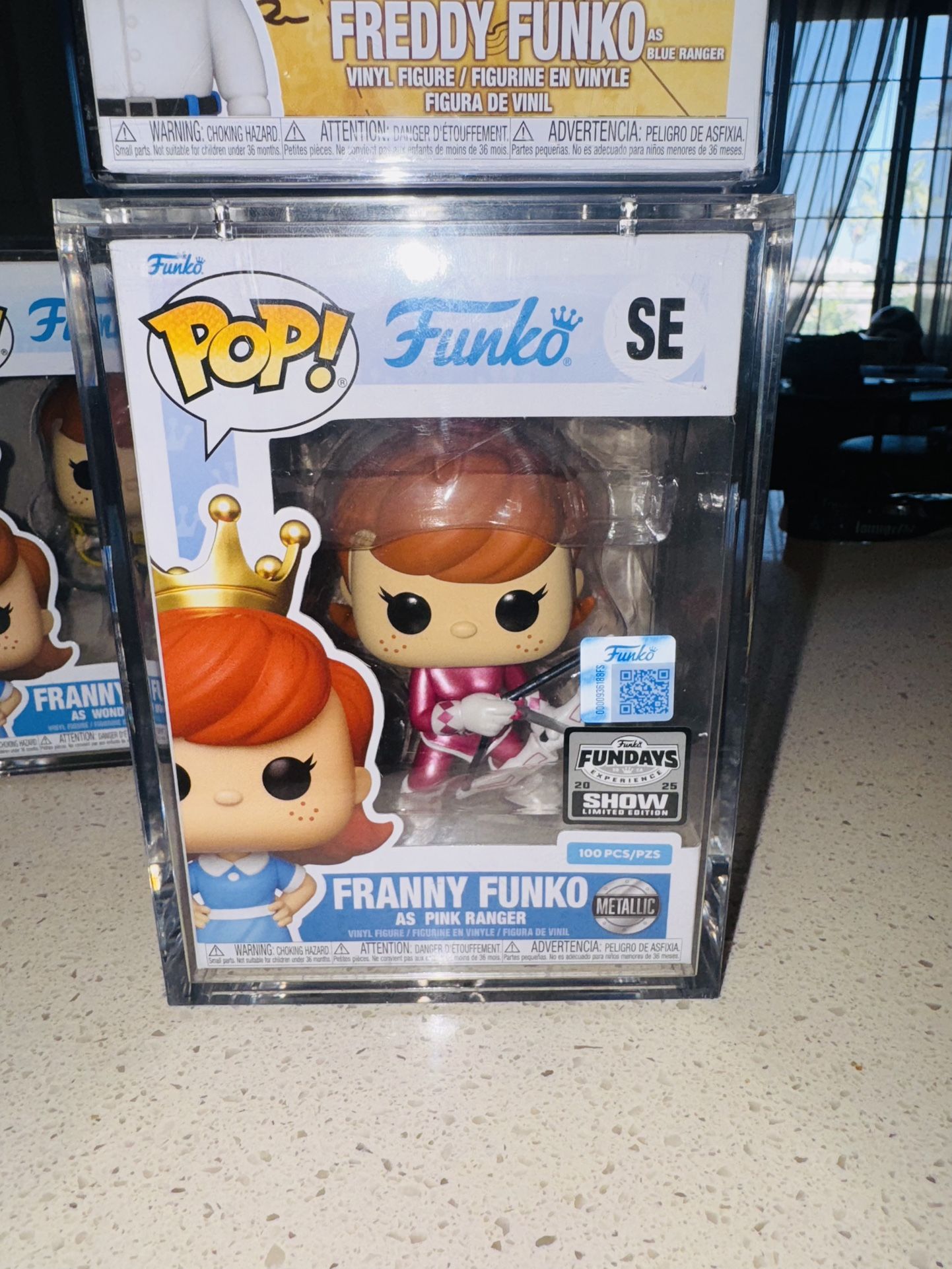 Franny Funko As Pink Ranger 100 Pcs
