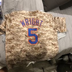David wright camo jersey discount