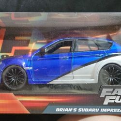 Fast And Furious Brian's Subaru Impreza Wrx Sti