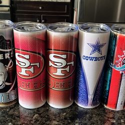 Football Tumblers 