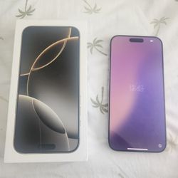 Apple iPhone 16 Pro Max 256gb Natural Titanium AT&T ONLY