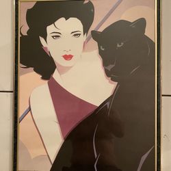 2 FRAMED POSTERS $18.