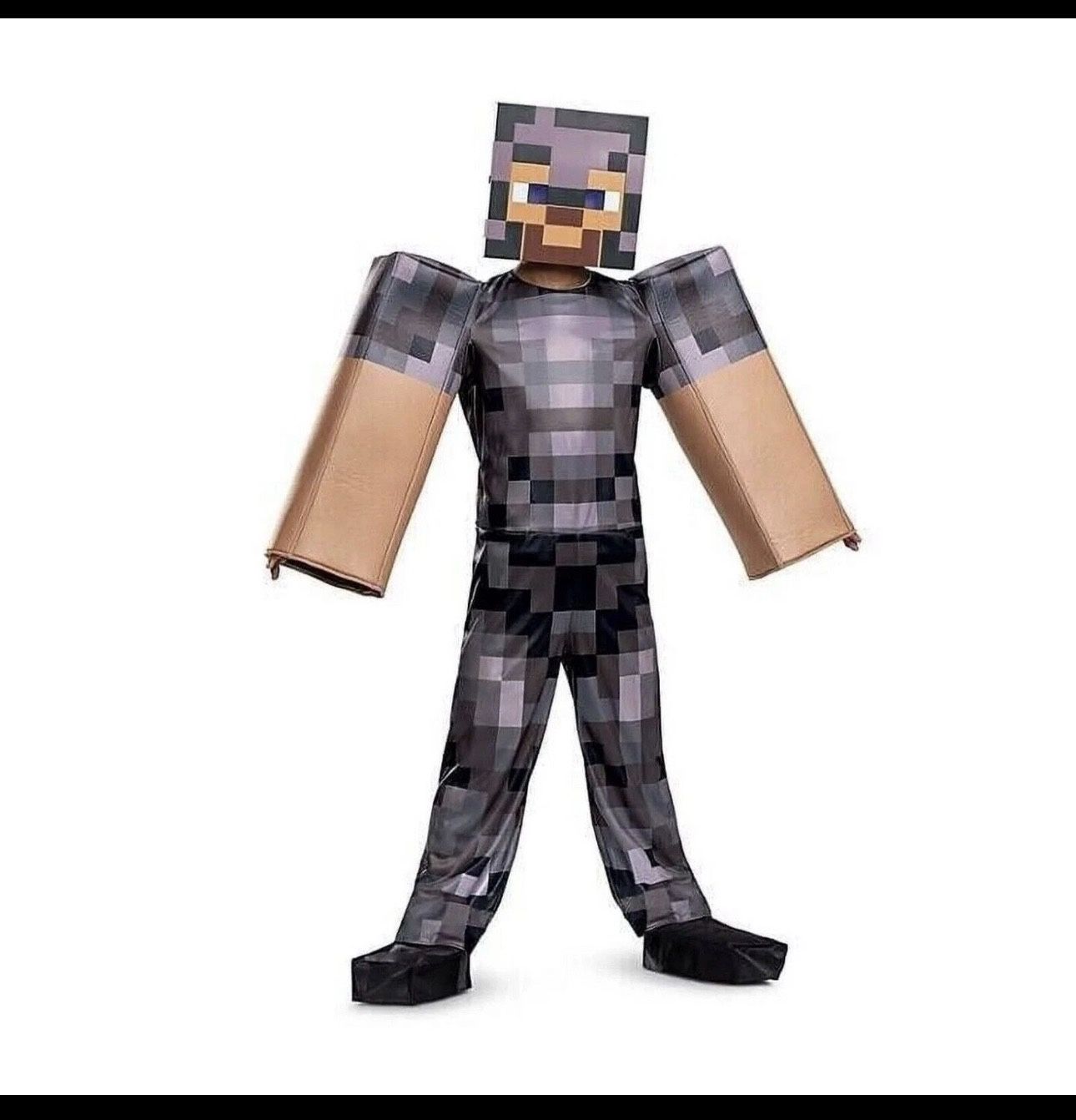 Minecraft Costume Boys 8-10 New
