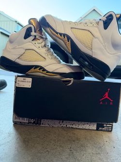 Jordan 5 gold metal 10.5