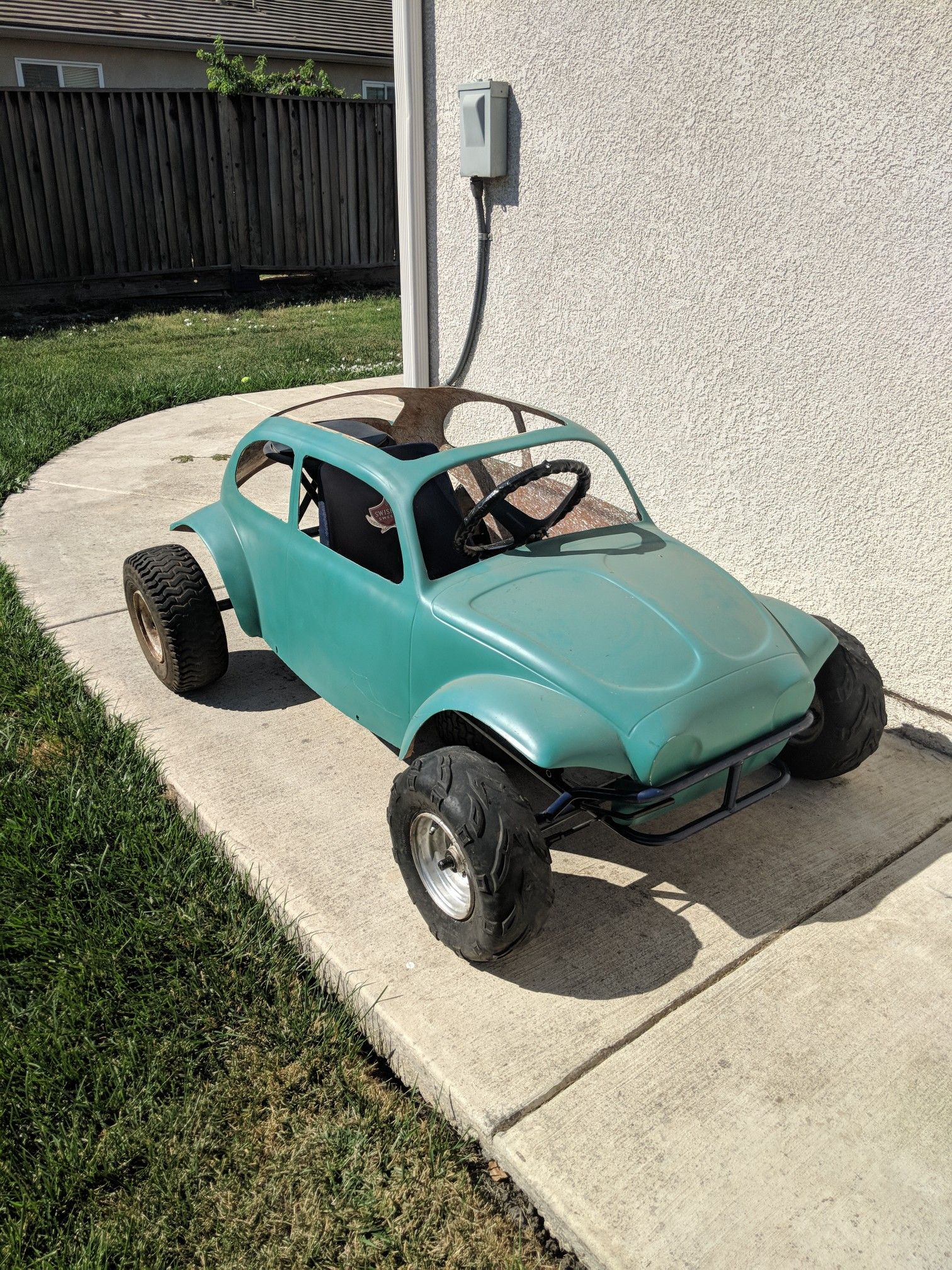 VW bug go kart
