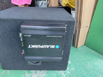 Bocina para carro con amplificador integrado