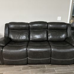 Leather Couch 