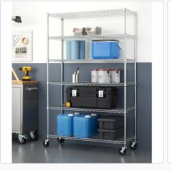 Shelving Rack, 48" x 18" x 72" NSF