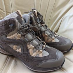 New Women's 8-8.5 Leather Hiking Boots Waterproof REI Lands End Merrell Keen Oboz Vasque Backpacking Trail Climbing Shoes Salomon 
