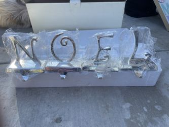 Pottery Barn Noel Stocking Holder 