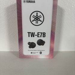 C0 Yamaha TW-E7B True Wireless Active Noise Canceling Earbuds dark blue New