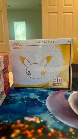 celebration Pokémon elite training box  30th celebration