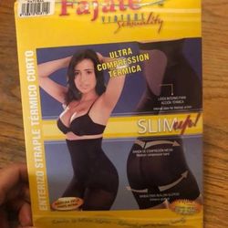 New Colombian Fajate Virtual Sensuality Size L Ultra Compression Stretch Body Suit
