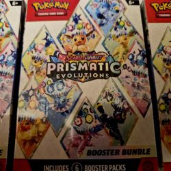 Prismatic Booster Bundles Unopened.