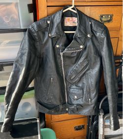 Excelled Genuine Leather Motorcycle Jacket