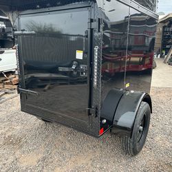 4 x 6 plus v nose Enclosed trailer