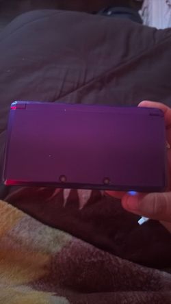 Modded midnight purple 3ds (READ DISCRIPTION)