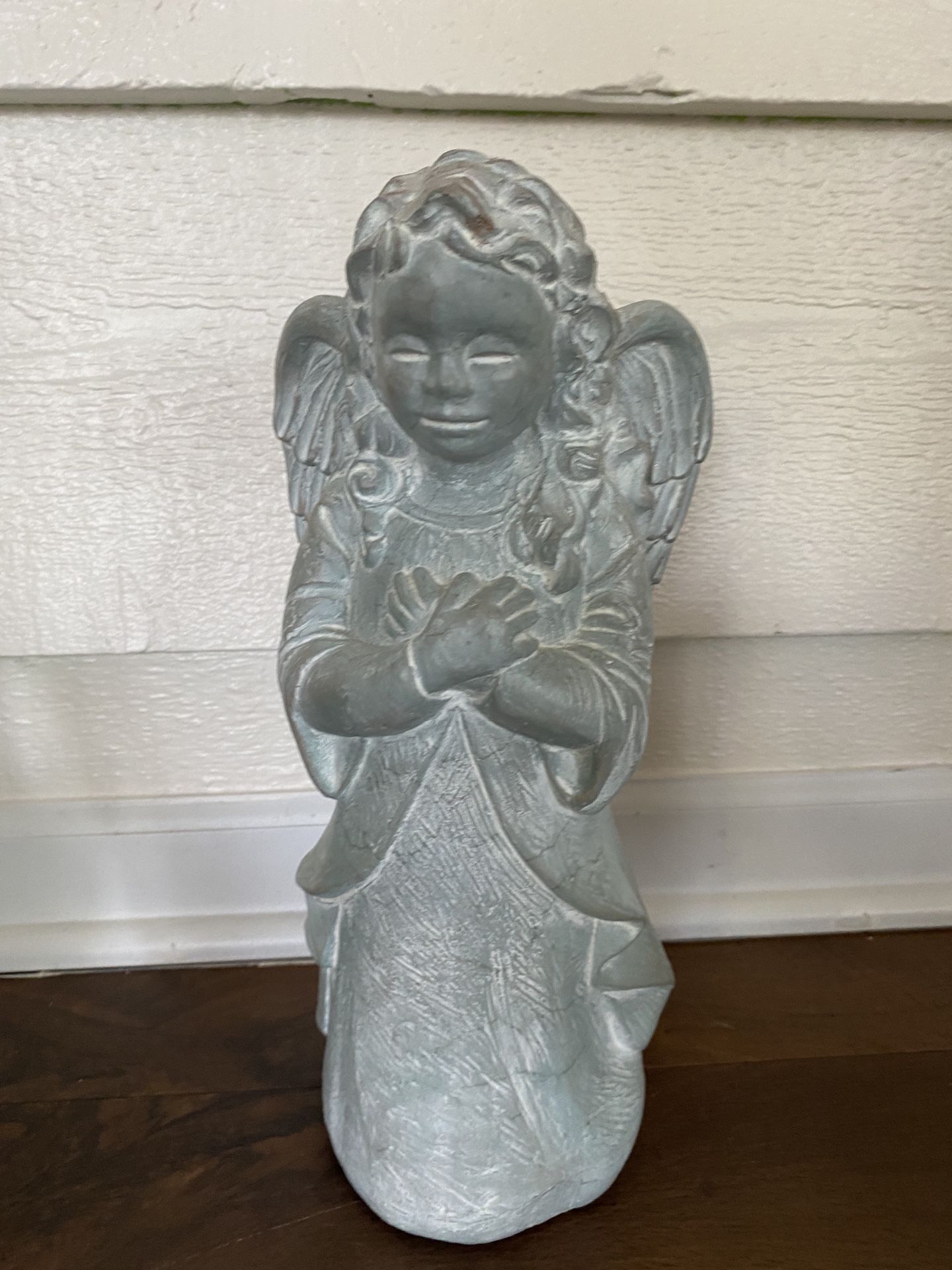 Isabel Bloom 14" Angel Concrete Statue