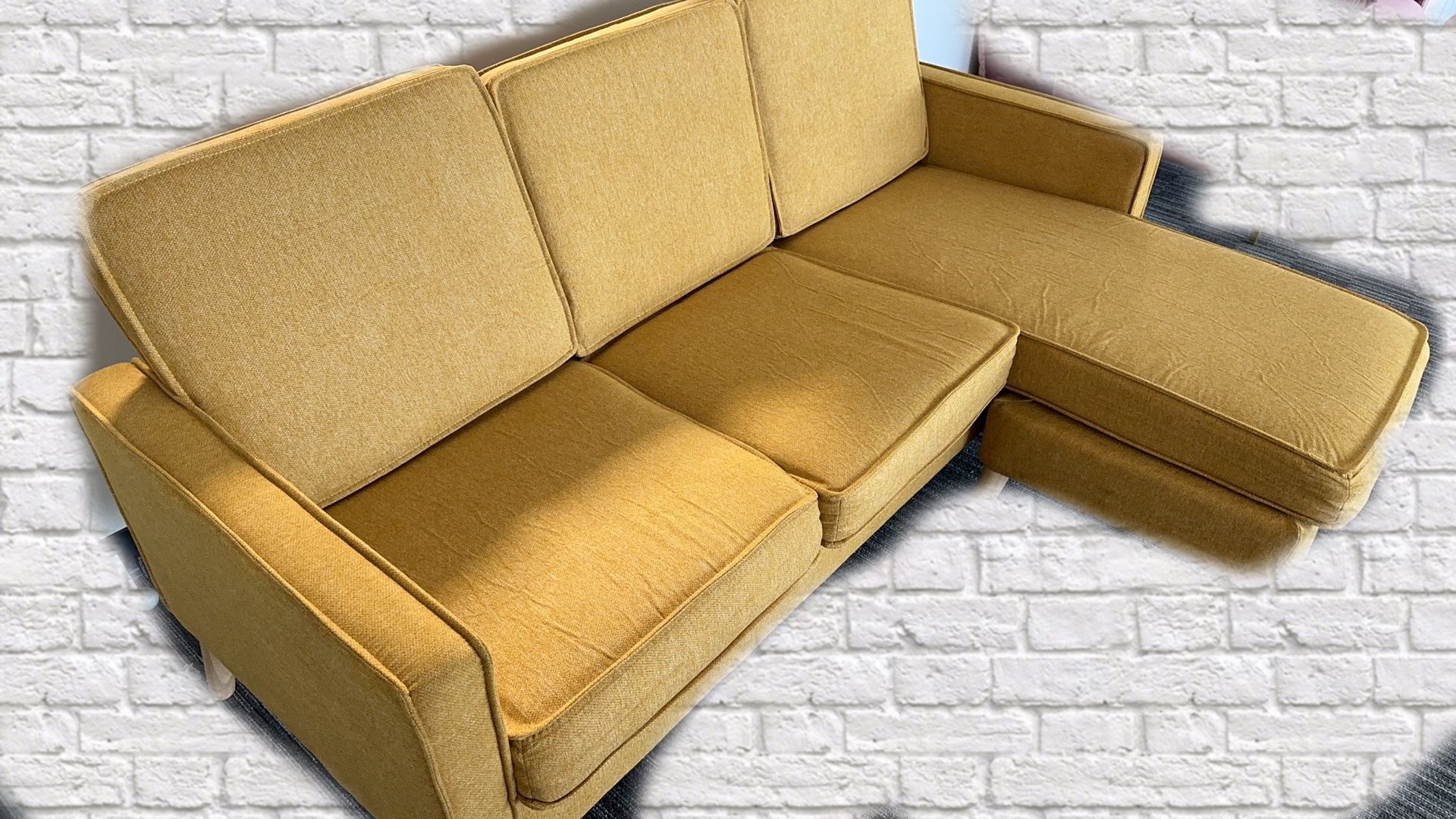 3 seats L shape sofa