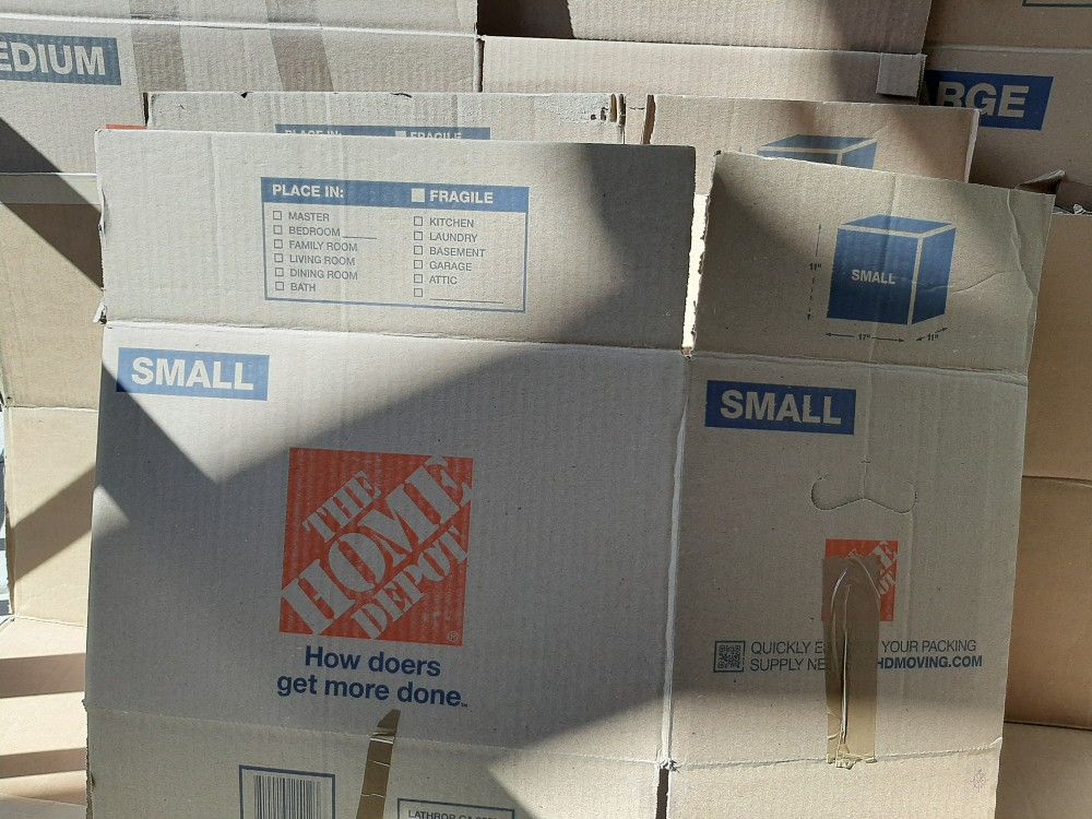 Boxes Home Depot