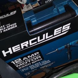 Hercules 12 Amp High Output Motor Rotary Hammer With Maximum Vibration Control