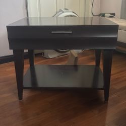 Two Night Stands for The Price Of One, Dark Brown Wood, 