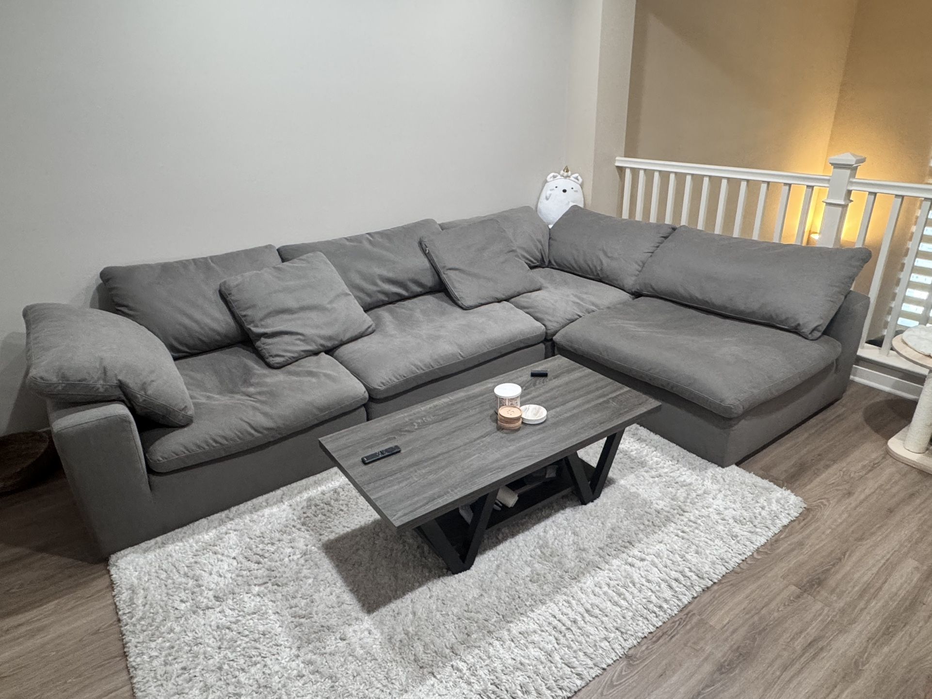 Sectional Dream Couch Gray