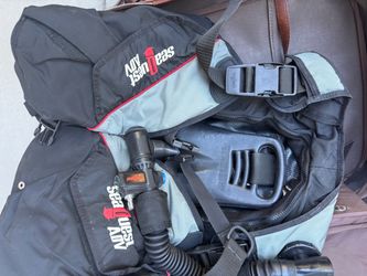 ADV Scuba BCD with Inflator, and Scuba Dive Lot, Price is For Everything