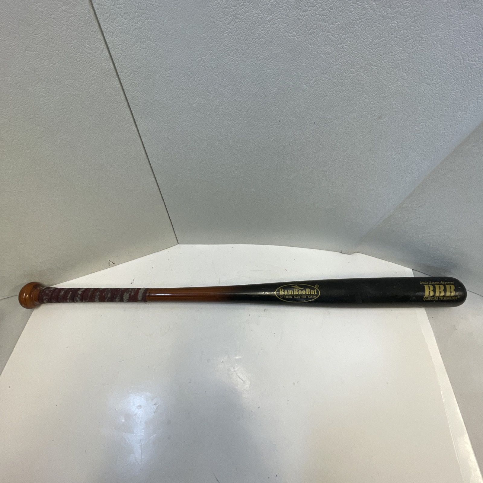 Bamboo BBB Quadcore Technology Wood Baseball Bat 31/28 - 2 1/4” - Little League