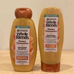 Garnier Whole Blends Honey repairing shampoo & conditioner 12.5 oz: 2 for $4 (2 sets available)