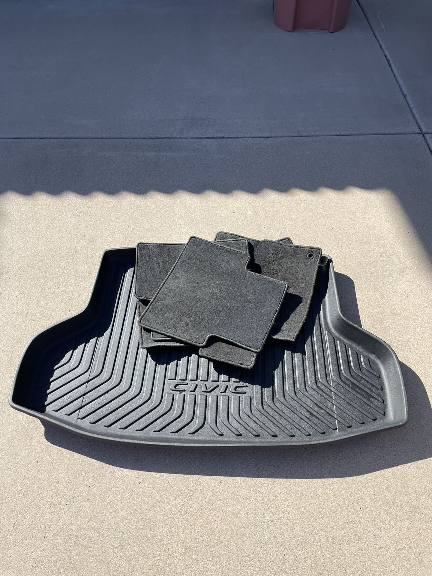 2018 Honda Civic Trunk Mat,Floor Mats And Seat Covers