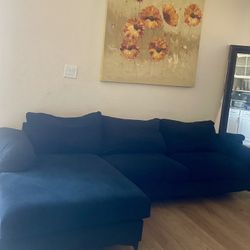 Velvet Sectional