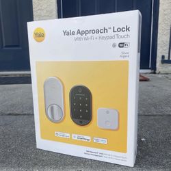 Yale Approach™ Lock with Wi-Fi + Keypad Touch - Black Suede