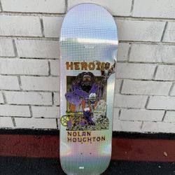 Heroin Skateboards Hellscape Nolan Houghton 9.75” Skateboard Deck