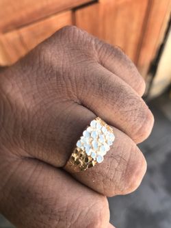 10k Gold Nugget Ring