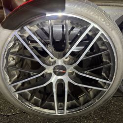 5x120 rims with tires used