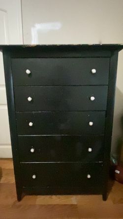 Wood dresser