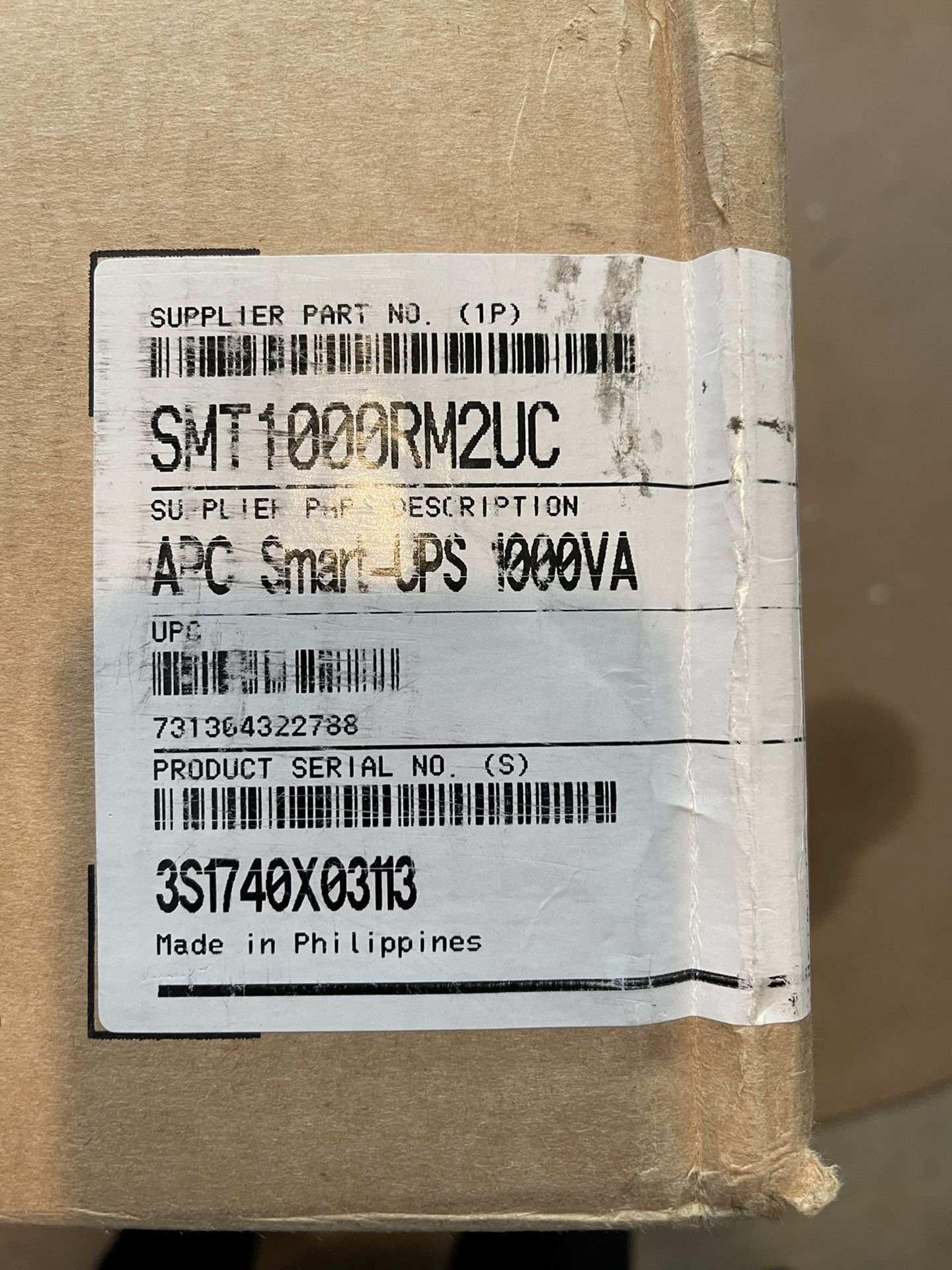 Smart UPS 1000 Rack Mounted, Brand New In Box