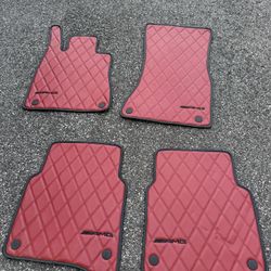 2023 S Class Custom Leather Floor Mats